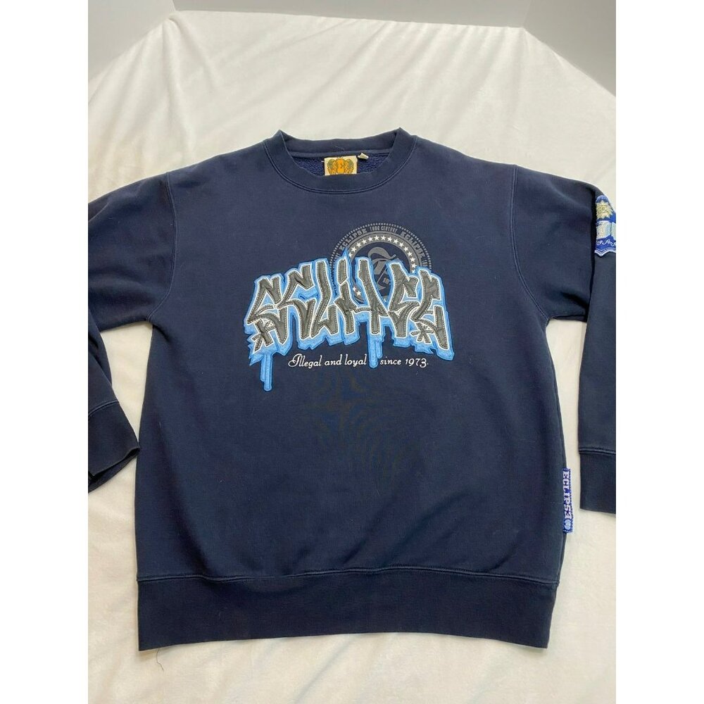 Eclipse Thug Century Vintage Sweatshirt Size Medium Thrasher